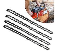 4 Pezzi Catene per Motosega: Lunghezza Di Taglio 35 cm, Passo Della Catena Della Sega 3/8", Spessore Della Maglia Di Trasmissione 1,3 mm, Maglie Di Trasmissione 52 Maglie