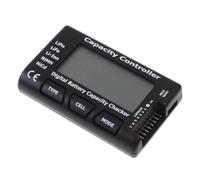 4 pezzi CellMeter-7 Rilevatore di capacità della batteria digitale LiPo LiFe Li-ion Nicd NiMH Rilevatore di tensione della batteria, tester, misuratore di batteria RC