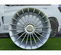 4 Pezzi Cerchi 19" R19 5x120 Alpina Style Argento 8.5ET20, 5 Fori