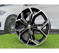 4 Pezzi Cerchi In Lega Kia Sportage Style Neri Lucidati R19 5x114.3 ET50.5