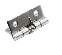 4 pezzi cerniere a molla chiusura automatica cerniera for porta a molla in acciaio inossidabile ferramenta for armadi scatole regalo cerniera for mobili scatola di cosmetici(1 Inch)