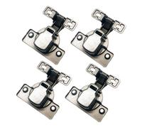 4 pezzi cerniere per chiusura automatica, chiusura ammortizzata, braccio corto