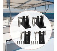4 pezzi Cerniere per tendalino Bimini perno e anello Supporto per palo