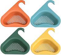 4 Pezzi Cestello Filtri per Lavello, Cigno Cestello di Scarico Cestello di Scarico per Lavello da Cucinaper Riporre Frutta, Verdura, Spazzatura, Avanzi