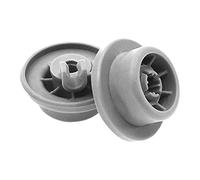 4 pezzi cestello inferiore for lavastoviglie cestello portapiatti ruota rullo perno asse kit montaggio 165314 adatto for sostituzione Bosch Lodevole