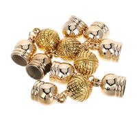 4 Pezzi Chiusura Magnetica 12mm Oro, Metallo, Facile Sostituzione | Scarf Ring, Fermagli per Collane di Gioielli, Chiusure Calamita per Collane, per Ciondoli e Portachiavi