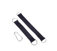 4 pezzi Cinghie di estensione for barra singola da palestra for altalena albero 200 kg Cinghia collegamento for gancio ad anello resistente for amaca e sacco boxe Per Amache E Altalene Da Campeggio