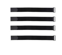 4 Pezzi Cinghie Elastiche Antiscivolo 60x5cm, Fascette Multifunzione con Fibbia Adesiva per Cavi Biciclette Tappetini Yoga Campeggio e Bagagli