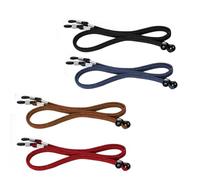4 Pezzi Cinturino di Occhiali da Sole in Pelle, 70cm Cordini di Occhiali Intorno al Collo, Stringa di Occhiali Multicolori con Levetta Regolabile, Catenella di Occhiali Antiscivolo per Donne Uomini