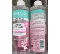 4 pezzi Clinians Hydra Plus Acqua Micellare 3 in 1 Struccante Viso Occhi, Labbra