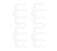 4 Pezzi Clip Trasparente in Acrilico per Pagine Libri e Documenti | Fissa le Pagine senza Coprire il Testo, Portatile e Multiuso per Cucina, Studio e Discorsi