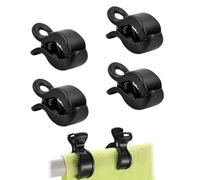 4 Pezzi Clips per Passeggino, Mollette Passeggino, Universali Accessori Passeggino, Morsetto per Coperta, Fermagli Clips Passeggino, Clip per Giocattoli per Passeggino, Clip Coprisedili per Auto