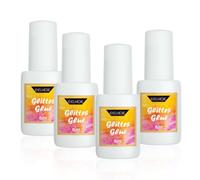 4 Pezzi Colla per Il Corpo e colla per la Tatuaggi, Colla per la Pelle per Tatuaggi per tatuaggi Glitterata, 8 ml Face Glue, Body Glues, collas Adesiva per il Corpo for Glitter Tattoo