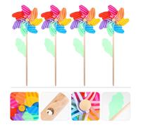 4 pezzi colorati per il mulino a a a Mulm Kids Yard Decoration