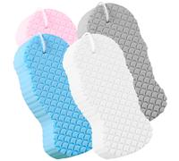 4 pezzi comodi lavaggi da bagno scrubber per bambini resistenti agli strumenti