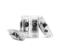 4 Pezzi Compatibile con Luci Proiettore Porta BMW per Serie 1 2 3 4 5 6 7er M GT