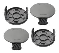 4 pezzi compatibili con Bosch F016F05320 tosaerba, opertura per bobina per tagliabordi,(grigio), coperture di ricambio per bobine