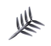 4 pezzi, compatibili con HQProp, elica 7X4X3 7040 da 7 pollici a 3 pale/tripala grigio chiaro (2CW+2CCW) for parti fai te for droni RC