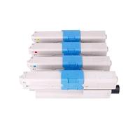4 Pezzi Compatibili For Cartuccia Di Toner A Colori OKI 610, Compatibile Con Stampante Okidata, C610 C610DN C610CDN C610DTN