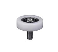 4 Pezzi Con Cassetto A Vite Cuscinetto Puleggia Piatta M6 Filettatura Esterna Armadio Ruota Mobile In Nylon Metallo Porta Scorrevole Mobili A Rullo(4Pcs DR-26)