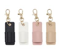 4 Pezzi Con Copertura Per Penna Per Gancio, Copertura Per Penna In Pelle Pu, Copertura A Penna Portatile, Forniture Di Studio E Ufficio.