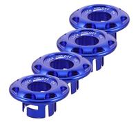 4 Pezzi Coperchio Blocchetto di Accensione Moto | Accessorio per Modifica Motocicletta, Copertura Interruttore, Visibilità Notturna, Resistenza e Sicurezza