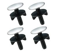 4 Pezzi Coperchio Foro Del Rubinetto, Copri Foro Rubinetto,Copriforo Del Lavello,Cucina Tappo Foro Rubinetto, Acciaio Inossidabile Tappo Foro Rubinetto, Per Accessori Lavello Cucina E Bagno