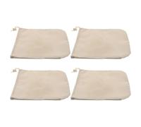 4 Pezzi Copertura per Specchietto Laterale Auto Beige, Oxford 190t | Protezione UV, Installazione Rapida, Struttura Avvolgente con Bordo Elastico e Cordino, Resistente al Vento e Ghiaccio