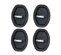 4 Pezzi Copertura Protettiva Chiusura Portiera Auto per Audi A5 Cabriolet B9 2016-2023, Copertura Rotezione Portiere Auto Silicone Accessori,Black