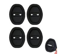 4 pezzi copertura protettiva for chiusura porta in silicone for auto ammortizzatori silenziosi protezione serratura in silicone protezione universale in silicone chiusure coperture serrature for porte
