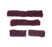 4 Pezzi Coperture per Cavezza Tubi Protettivi Imbottiture Morbide in Peluche per