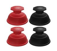 4 Pezzi Coppette Massaggio Silicone, Set per Coppettazione In Silicone, Coppa per Massaggio Sottovuoto Corpo, Cupping a Pressione Negativa, per Alleviare Dolore, Rilassare Corpo, Mente Ridurre Stress