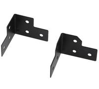 4 pezzi Copri angoli avvolgenti Staffe angolari in metallo Home Hardware(53X40X30mm model C)