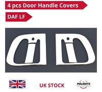 4 Pezzi Copri Maniglia Porta per Camion DAF LF Acciaio Inox Lucido Decorazione