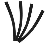 4 Pezzi Copri Manubrio Passeggino Nero in Set Manopole Morbide | Protezione per Impugnatura, Facile da Pulire, Assorbimento Urti, per Carrello