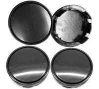 4 pezzi copricerchi 65mm, coprimozzo universale, copricerchi, coprimozzo, ABS universale, colore: nero (OD 65mm ID 56mm)