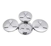 4 Pezzi Coprimozzi per Mitsubishi L200 Double Cab 2010-2015 60MM,coprimozzo,Coprimozzo Ruota,Accessorio Decorativo,Copricerchi Tappi,Auto Coprimozzi, Auto Decorativo Accessori,B