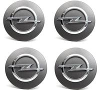 4 Pezzi Coprimozzi per OPEL 53MM, Tappi Mozzo Coprimozzo Centrale Coprimozzo Accessori Resistente All'usura Durevole Coprimozzo