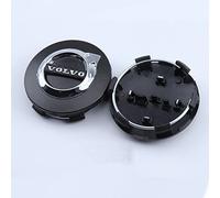 4 Pezzi Coprimozzi per Volvo S60 S80 S90 XC40 XC60 XC70 V40 50 60 90 C30 C40 65mm, Auto Coprimozzo Tappi Cerchioni Copertura Mozzo Centrale Ruota Antipolvere Impermeabile Ruggine Cerchi Protezione
