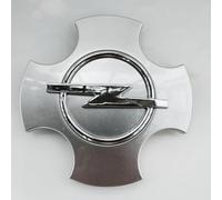 4 Pezzi Coprimozzo Auto per Opel Crossland X Crossland, Ruote Centro Cerchi Tappi Copricerchi Auto Coprimozzo Copri Ruote Cerchioni Coperture,D-110mm