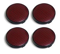 4 Pezzi Coprimozzo Auto per VW Golf 5 6 7 8 GTE GTI GTD Clubsport Clubsport45 Variant Alltrack, Copricerchi Centrale Coprimozzi Copri Badge Coprimozzo Ruota Centrale,A
