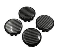 4 Pezzi Coprimozzo Centrale per Mozzo Ruota Auto per Volkswagen Golf VI Cabriolet 2015-2016, Auto Tappi di Cerchioni Copri Mozzo Copri Centro Antipolvere Impermeabile,A