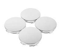 4 Pezzi Coprimozzo Centrale Ruota Auto ABS Curvo, Set 60 MM