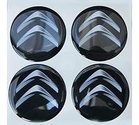 4 Pezzi Coprimozzo per Citroen 60mm, Adesivi Coprimozzi Copricerchi Coprimozzo Ruota con Logo Ruota Centrale Coprimozzo Copri Badge
