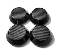 4 Pezzi Coprimozzo per Fiat Ducato in ABS+Alluminio Centro Auto Cerchi Tappi Copriruota Centrale Mozzo Ruota Copri Antiruggine Auto Sostituzione Accessori,Black-A:Size6-69/65mm