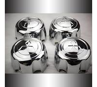 4 Pezzi Coprimozzo per Mitsubishi L200 134mm, Coprimozzi Ruota con Logo Auto Emblema Coprimozzo Ruota Centrale Coprimozzo Copri Badge