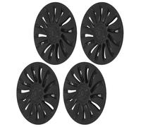 4 pezzi coprimozzo per ruote nere opache da 19 pollici per Tesla Model Y (2020-2023)