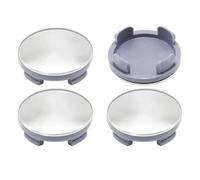 4 Pezzi Coprimozzo Ruota Centrale per Ford Escape 2020-2023 2024 2025, Coprimozzi Copricerchi Copri Tappi Mozzo Cerchioni Copertura Antipolvere,Normal-Silver