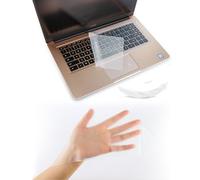 4 Pezzi Copritastiera Ultrasottile Screen Protezione Tastiera Fodera, Trasparente Pellicola Protettiva Compatible Cover in Silicone Pellicola Universale Compatible con Laptop, Netbook,15-17"