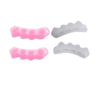 4 Pezzi Correttore Borsite Separatore per Dita Protettori Antidolorifici per Borsite Gel e Silicone per Dita dei Piedi Sollievo dal Dolore ai Piedi